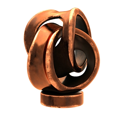 Abstract Art Sculpture | Modern Decor 3D model image 1 