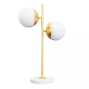 Holloway Table Lamp: Elegant Illumination for Any Space 3D model image 1 