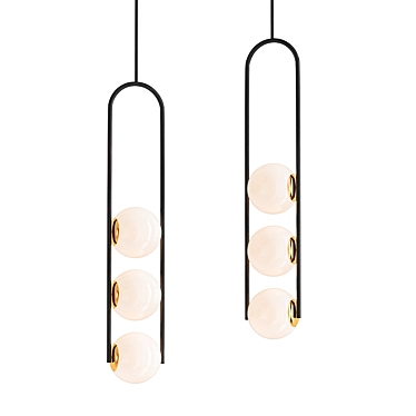 Minimalist Pendant Lamp 3D model image 1 