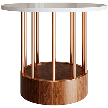 EILEEN Coffee Table - 50cm Height, 60cm Diameter 3D model image 1 