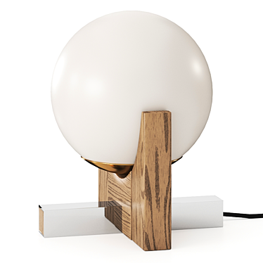 Elegant Juliette Table Lamp 3D model image 1 