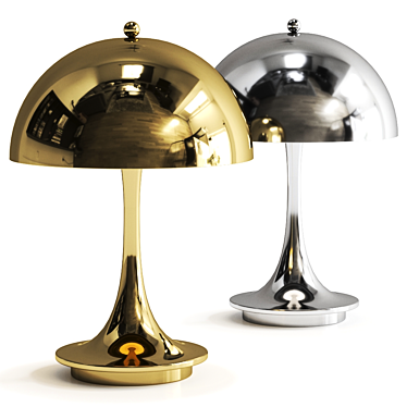 Panthella Portable Table Lamp by Louis Poulsen 3D model image 1 