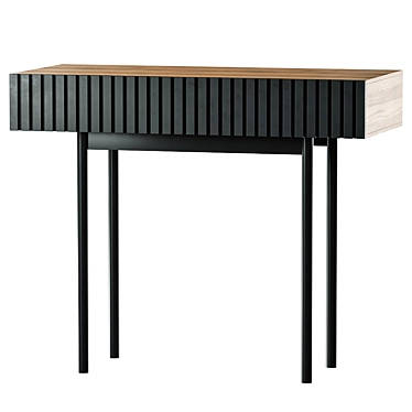 Elegant MR HIDE Console 3D model image 1 