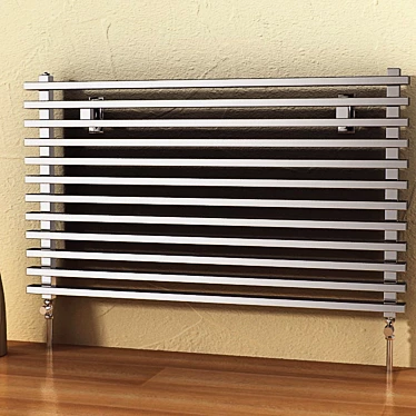 Sleek Wall Radiator 3D model image 1 