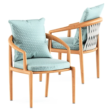 Boundless Living Outdoor: Secret Garden Chair 3D model image 1 
