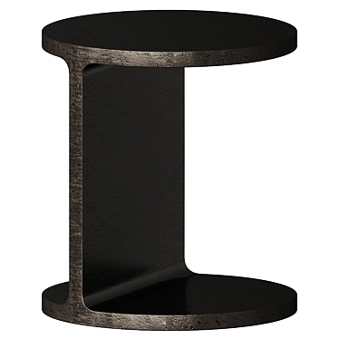 Industrial Coffee Table: Jackie's Iron Table 3D model image 1 