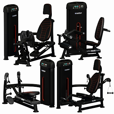 Tuffstuff-inspired Gym Equipment 3D model image 1 