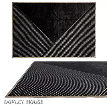 Luxury Silk and Wool Carpet - Dovlet House 3D model image 1 