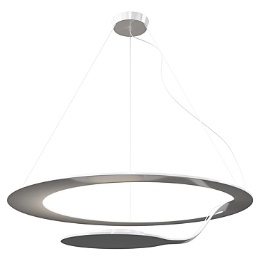 Glu Chandelier: Elegant Illumination for Modern Spaces 3D model image 1 