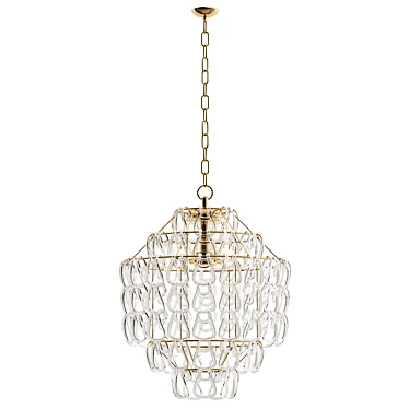 Giogali Pendant Chandelier 3D model image 1 