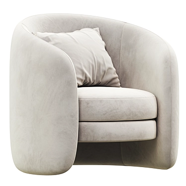 Calder Chair - Elegant & Functional Seating Solution 3D model image 1 