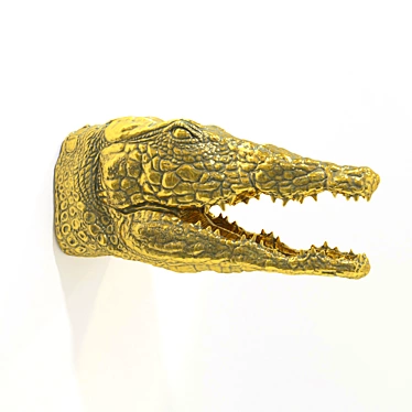 Crocodile head porcelain