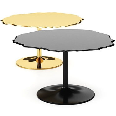 Egeo Contemporary Dining Table 3D model image 1 