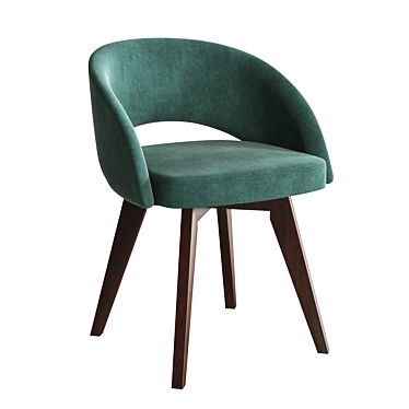 Mirella Massive Standard Chair 3D model image 1 