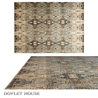 Title: Dazzle 100% Wool Carpet (Art.16174) 3D model image 1 