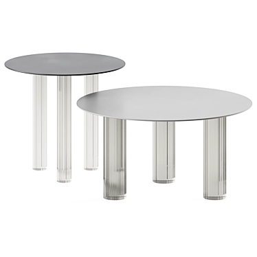 Echino Coffee Tables by Zanotta 3D model image 1 