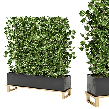 Ferm Living Bau Pot Large Set - 152: Stylish Indoor Plants 3D model image 1 