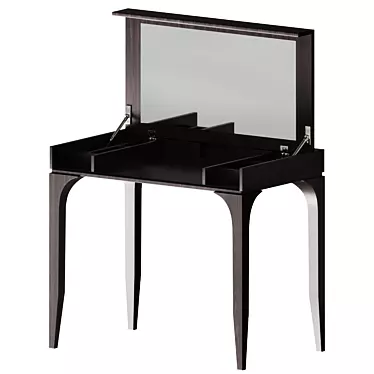 Elegant Bridge Dressing Table. 3D model image 1 