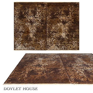 Double Illusion Carpet - Dovlet House (Art 16208) 3D model image 1 