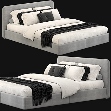 Bed Bokara Grey