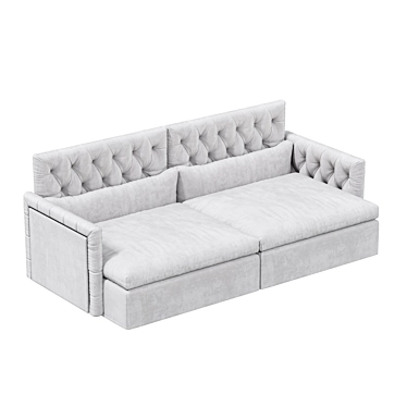 Elegant Armchair Sofa - Model 3D model image 1 