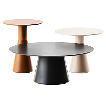 Modern Reverse Coffee Tables 3D model image 1 
