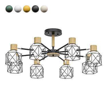 CORF Chandelier with Elegant Design 3D model image 1 