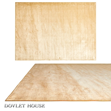 Dovlet House Art Silk Carpet (16291) 3D model image 1 