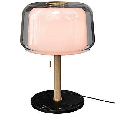 Evedal T. Lamp: Elegant Marble Design 3D model image 1 
