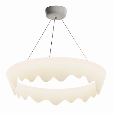 Elegant ODDLY C Lampatron Chandelier 3D model image 1 