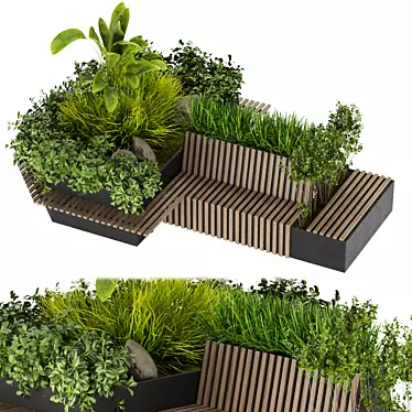 Urban Greenery Collection: Volume 285 3D model image 1 