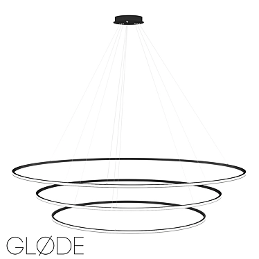 Pendant lamp OLamp Triple Inverse by GLODE