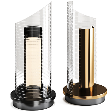 Reflex Aria Table Lamp - Elegant Illumination Solution 3D model image 1 