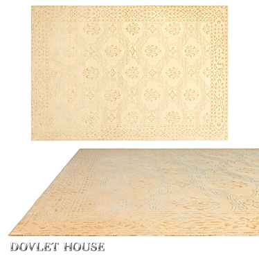 Exquisite DOVLET HOUSE Carpet 3D model image 1 