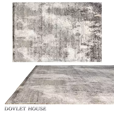 Luxury Silk and Wool Carpet - Dovlet House 3D model image 1 