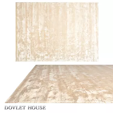 Silk Blend Carpet: DOVLET HOUSE (Art 16318) 3D model image 1 