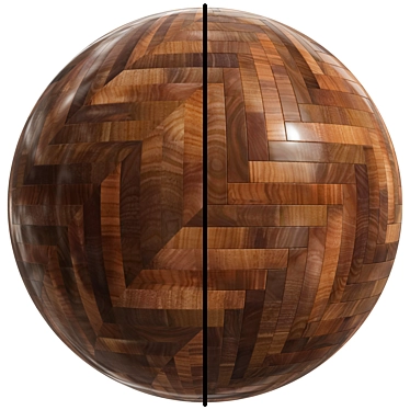 Seamless Wood Parquet | 4k Texture 3D model image 1 