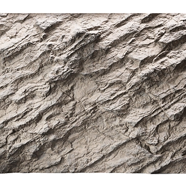 Seamless Rock Cliff Texture Pack 3D model image 1 