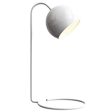 Sleek Salem Desk Lamp 3D model image 1 