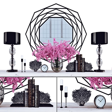 Elegant Decor Set for Stylish Interiors 3D model image 1 