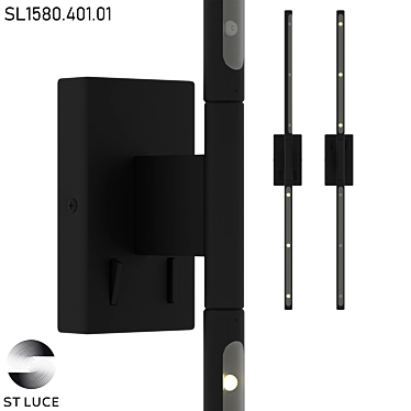 ST-Luce RALIO LED Wall Lamp 3D model image 1 