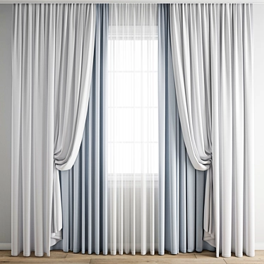 Polygon Curtain model - High-quality & versatile 3D model image 1 