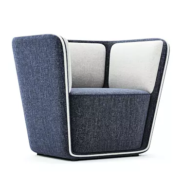 Modern Cumberland Elle Seating 3D model image 1 