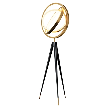 Eichholtz Cassini Floor Lamp 3D model image 1 