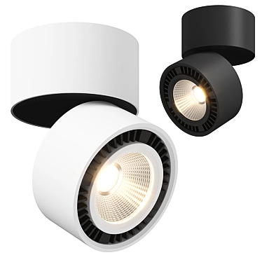 21481X Forte Muro Lightstar: Stylish LED Wall Light 3D model image 1 