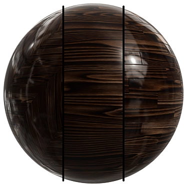 Exquisite Oak Wood Texture Collection 3D model image 1 