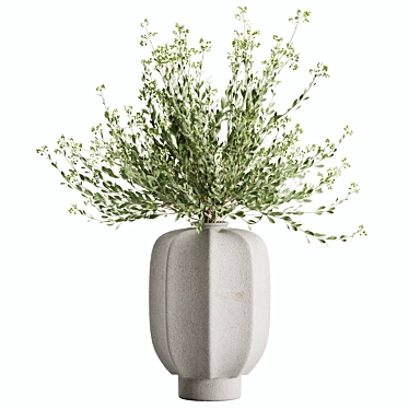 Green Foliage Bouquet 2015 3D model image 1 