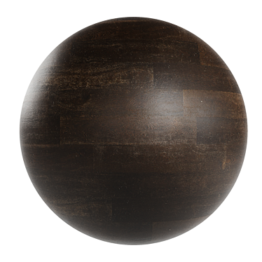 Seamless PBR Parquet Collection 3D model image 1 