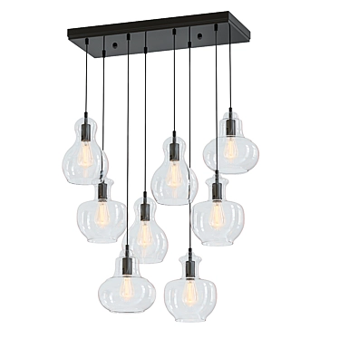 Beveen 18: Sleek Pendant Lamp 3D model image 1 