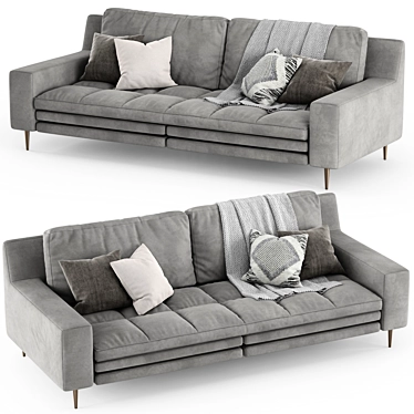 PIERRE Duvivier Canapes Sofa 3D model image 1 